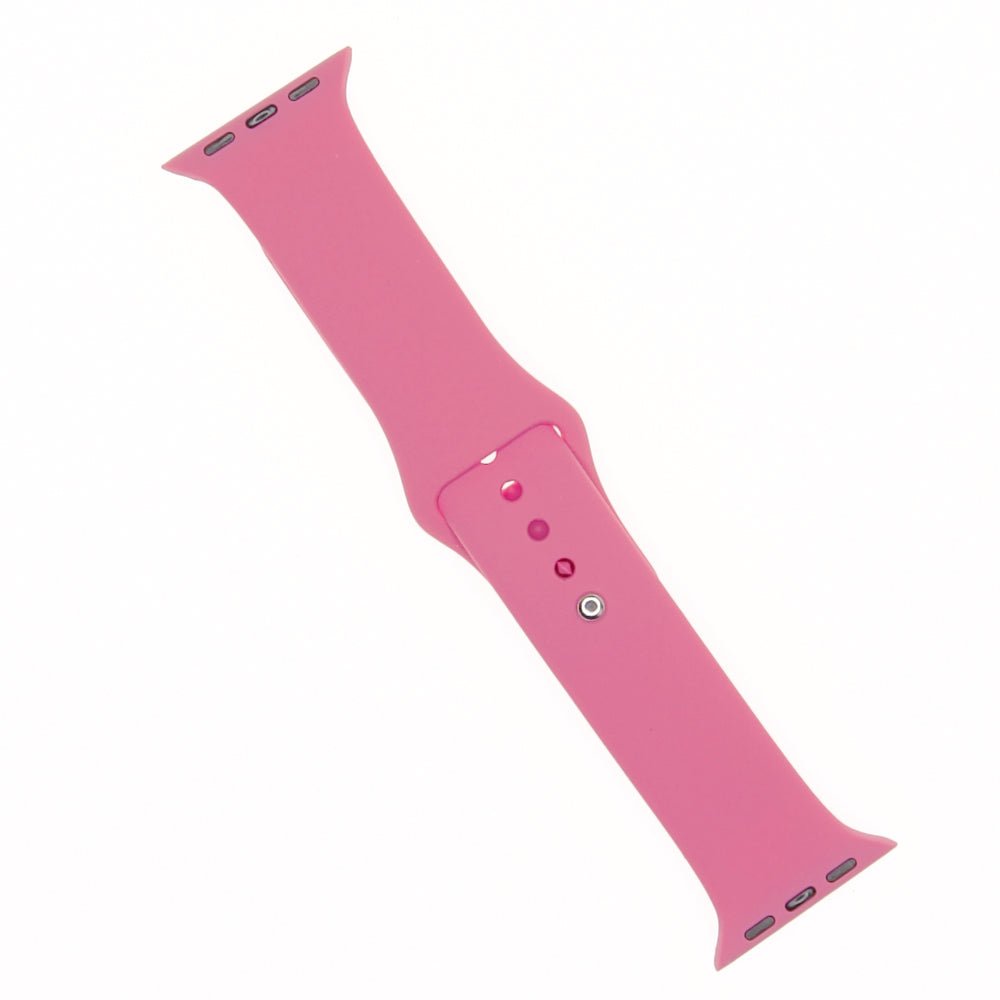 Accesorio el rey pulsera silicon apple watch 42 / 44 mm color fucsia - TOP MOVIL