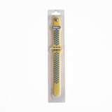 Accesorio el rey pulsera tipo nike apple watch 38 / 40 / 41 mm color amarillo / azul - TOP MOVIL