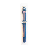 Accesorio El Rey Pulsera Tipo Nike Apple Watch 42 / 44 / 45 Mm Color Turquesa / Rosado - TOP MOVIL (B2C)