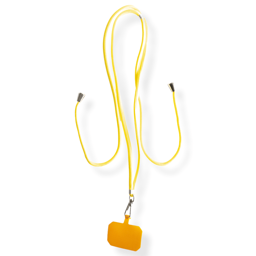 Accesorio el rey strap 160*60 mm con sujetador color amarillo - TOP MOVIL