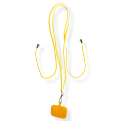 Accesorio el rey strap 160*60 mm con sujetador color amarillo - TOP MOVIL