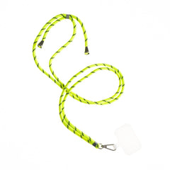 Accesorio el rey strap 160*60 mm con sujetador color verde neon / negro - TOP MOVIL