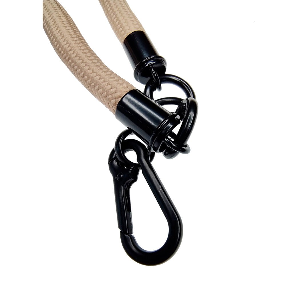 Accesorio el rey strap 8mm 1.2 m largo con sujetadora new con colgador de llaves y audifonos color beige - TOP MOVIL