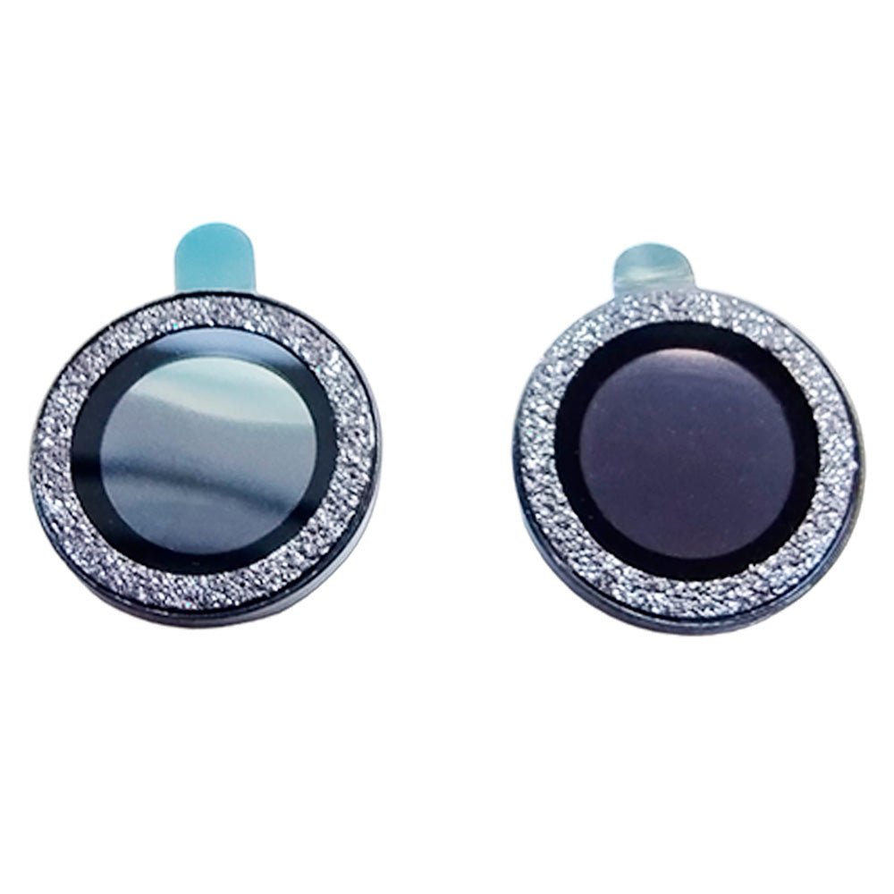 Accesorio el rey vidrio templado camara iphone 15 brillos color negro - TOP MOVIL