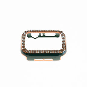 Accesorio generico pulsera con bumper de diamantes apple watch 40 mm color verde marfil - TOP MOVIL