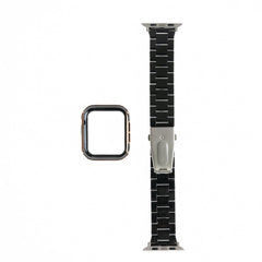 Accesorio generico pulsera con bumper de diamantes apple watch 42 mm color negro - TOP MOVIL