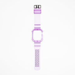 Accesorio generico pulsera con bumper rugged apple watch 42 mm color morado - TOP MOVIL
