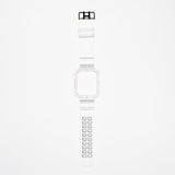 Accesorio generico pulsera con bumper rugged apple watch 42 mm transparente - TOP MOVIL