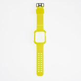 Accesorio Generico Pulsera Con Bumper Rugged Apple Watch 44 Mm Color Verde Neon - TOP MOVIL