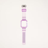 Accesorio Generico Pulsera Con Bumper Rugged Apple Watch 45 Mm Color Morado - TOP MOVIL (B2C)