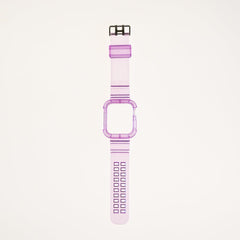 Accesorio Generico Pulsera Con Bumper Rugged Apple Watch 45 Mm Color Morado - TOP MOVIL (B2C)