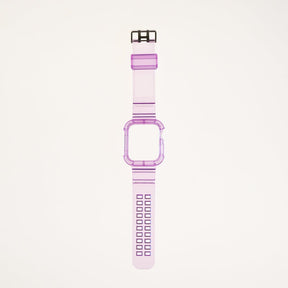 Accesorio Generico Pulsera Con Bumper Rugged Apple Watch 45 Mm Color Morado - TOP MOVIL (B2C)