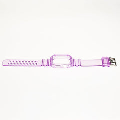 Accesorio Generico Pulsera Con Bumper Rugged Apple Watch 45 Mm Color Morado - TOP MOVIL (B2C)