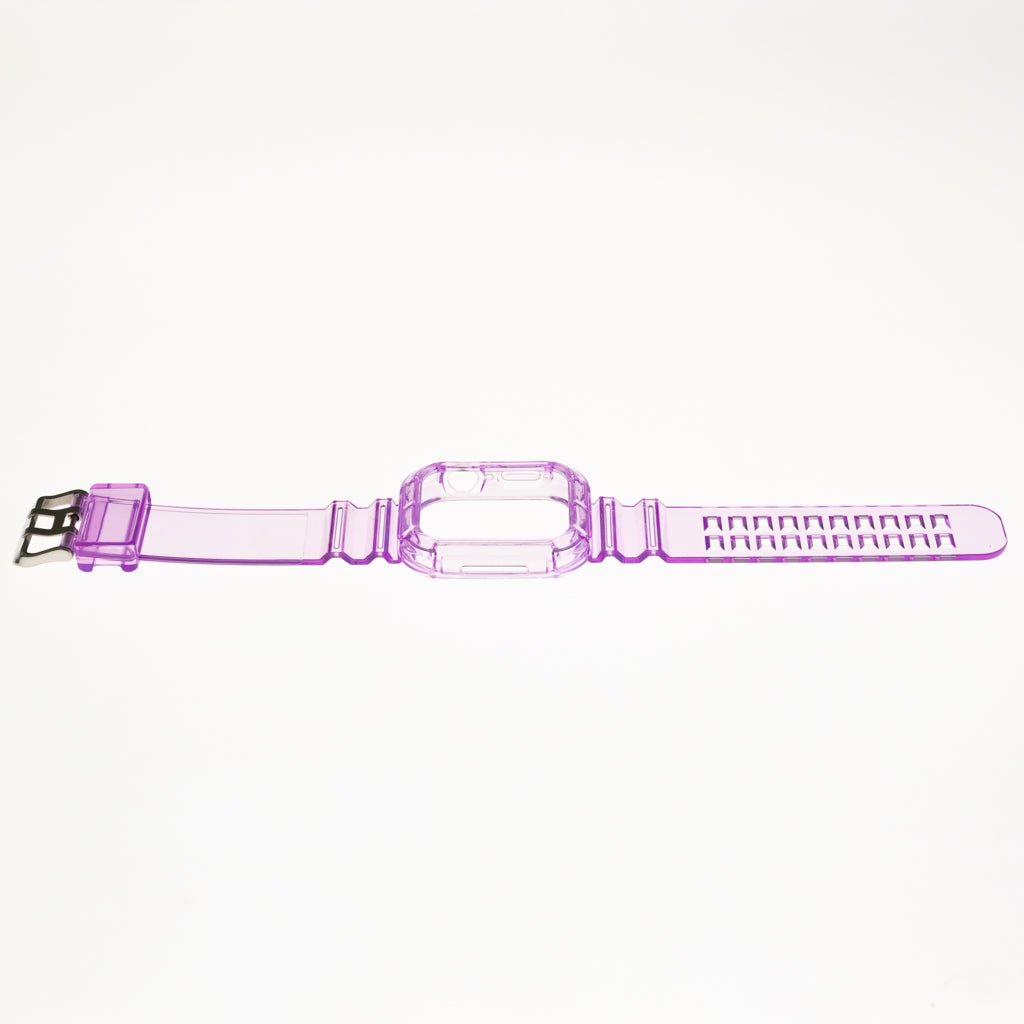 Accesorio Generico Pulsera Con Bumper Rugged Apple Watch 45 Mm Color Morado - TOP MOVIL (B2C)