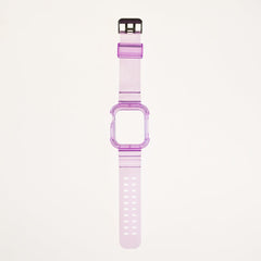 Accesorio Generico Pulsera Con Bumper Rugged Apple Watch 45 Mm Color Morado - TOP MOVIL (B2C)