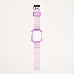 Accesorio Generico Pulsera Con Bumper Rugged Apple Watch 45 Mm Color Morado - TOP MOVIL (B2C)