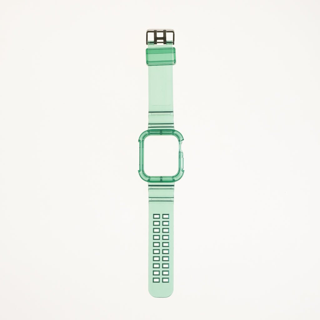 Accesorio Generico Pulsera Con Bumper Rugged Apple Watch 45 Mm Color Verde - TOP MOVIL (B2C)