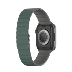 Accesorio mageasy pulsera silicone magnetic apple watch 38 / 40 / 41 mm verde pino - TOP MOVIL