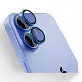 Accesorio mageasy vidrio templado camara iphone 16 lenz sapphire lens protector for 2024 iphone 2 lenses / 2 lenses large color azul - TOP MOVIL