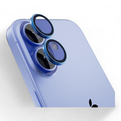 Accesorio mageasy vidrio templado camara iphone 16 lenz sapphire lens protector for 2024 iphone 2 lenses / 2 lenses large color azul - TOP MOVIL