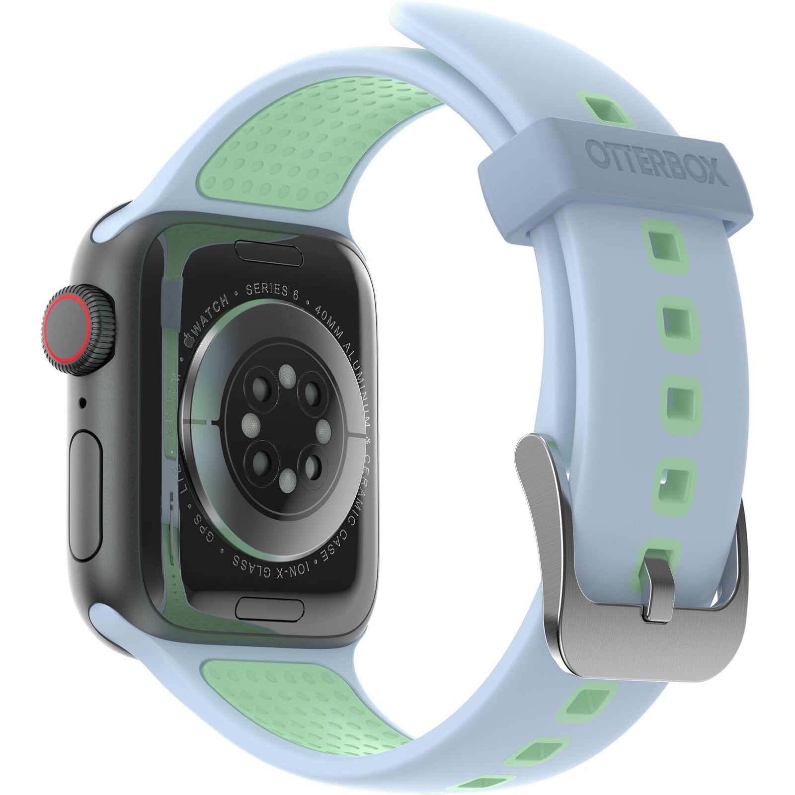 Accesorio otterbox pulsera silicon all day band apple watch 38 / 40 / 41 mm color celeste / verde claro - TOP MOVIL (B2C)