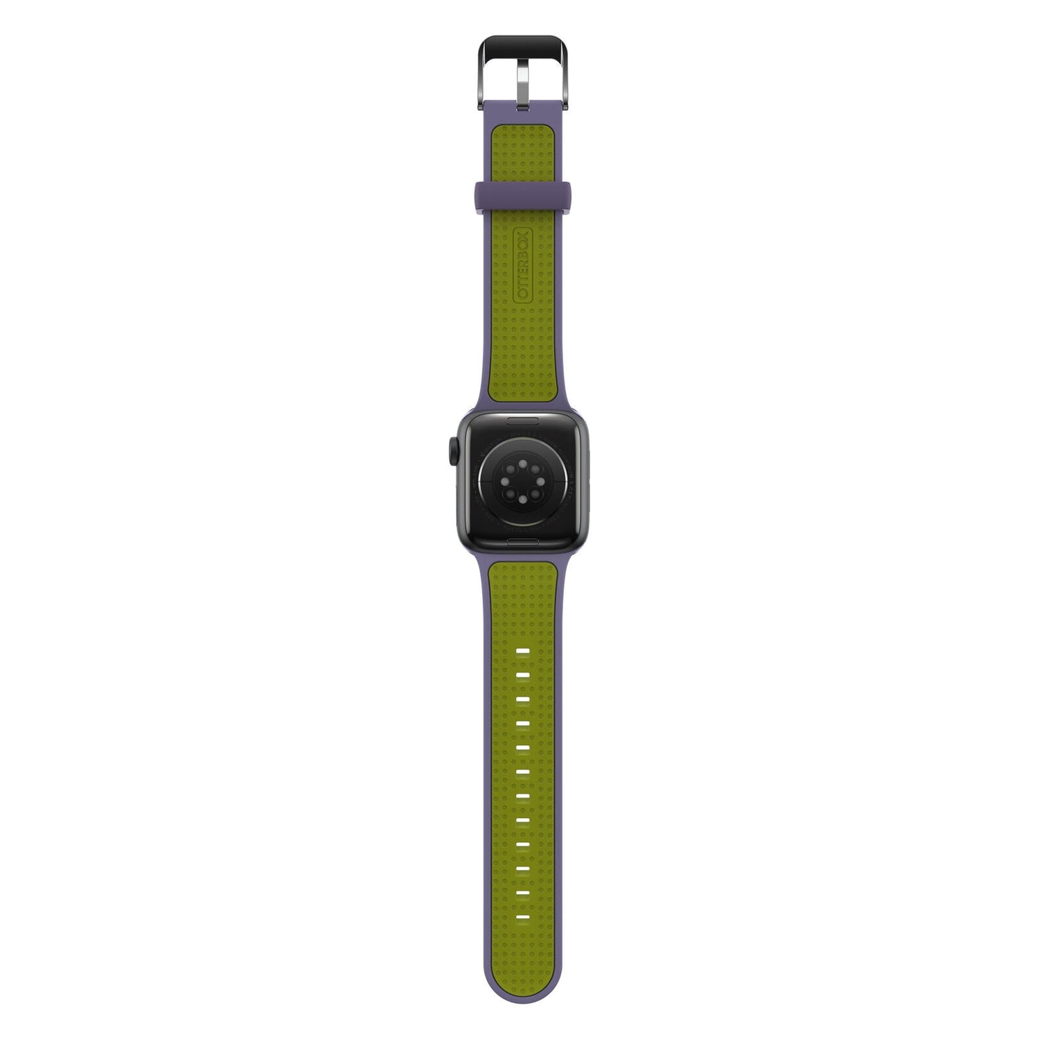 Accesorio otterbox pulsera silicon all day band apple watch 38 / 40 / 41 mm color lila / verde limon - TOP MOVIL