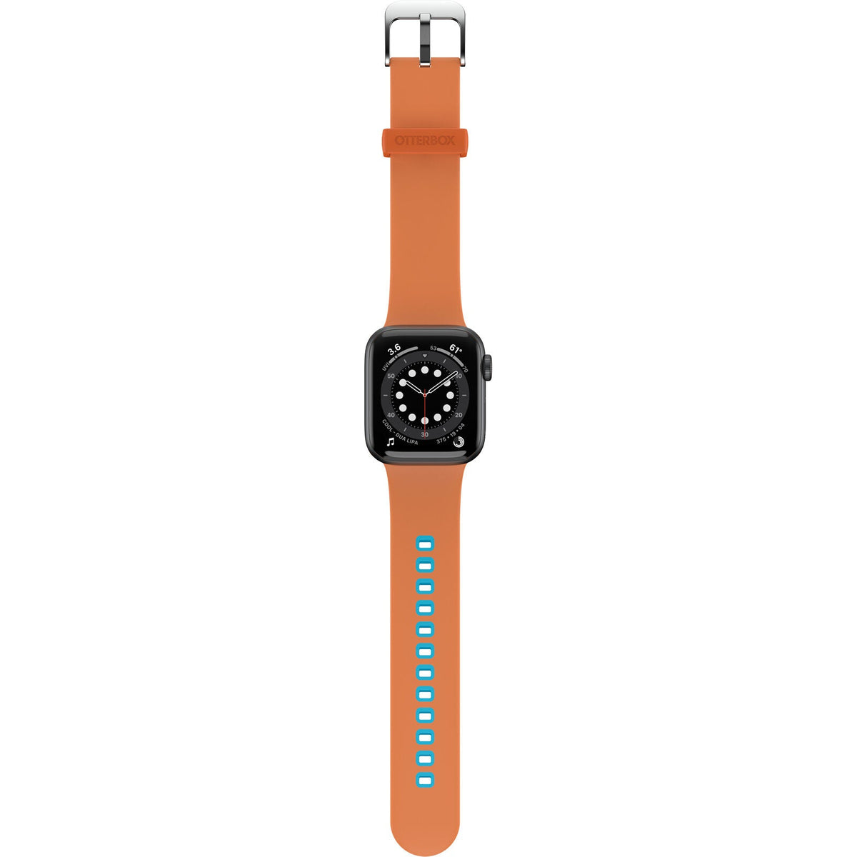 Accesorio Otterbox Pulsera Silicon All Day Band Apple Watch 38 / 40 / 41 Mm Color Naranja / Turquesa - TOP MOVIL (B2C)