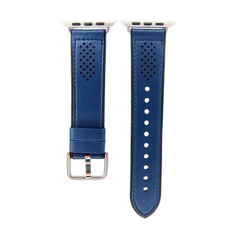 Accesorio spigen pulsera apple watch 49mm band retro fit compatible watch 42/ 44 / 45 color azul marino - TOP MOVIL