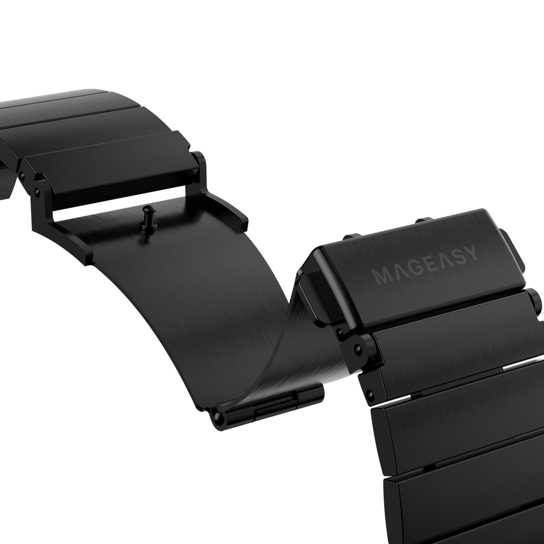 Accesorio switcheasy pulsera maestro stainless steel apple watch 38 / 40 / 41 mm negro - TOP MOVIL