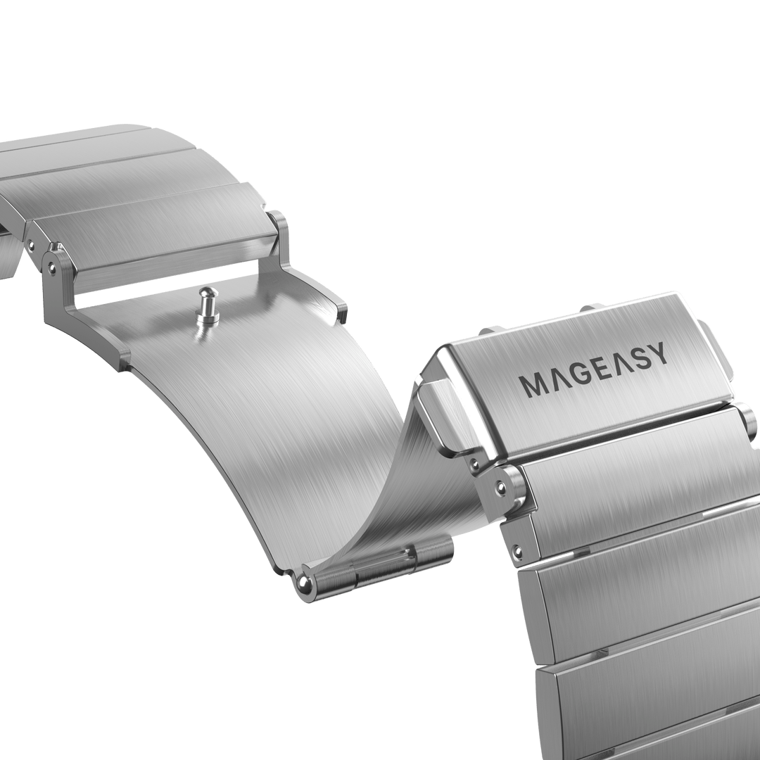 Accesorio switcheasy pulsera maestro stainless steel apple watch 38 / 40 / 41 mm plateado - TOP MOVIL