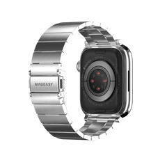 Accesorio switcheasy pulsera maestro stainless steel apple watch 38 / 40 / 41 mm plateado - TOP MOVIL