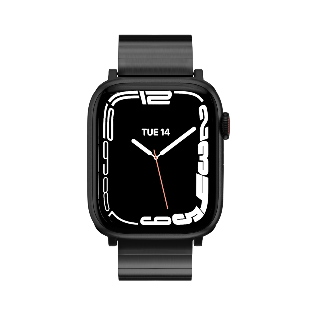 Accesorio switcheasy pulsera maestro stainless steel magnetico apple watch 38 / 40 / 41 mm negro - TOP MOVIL