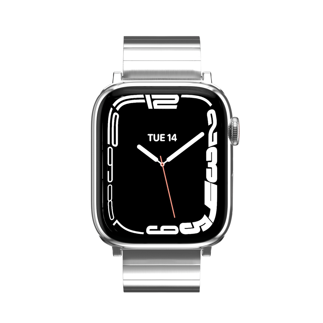 Accesorio switcheasy pulsera maestro stainless steel magnetico apple watch 38 / 40 / 41 mm plateado - TOP MOVIL