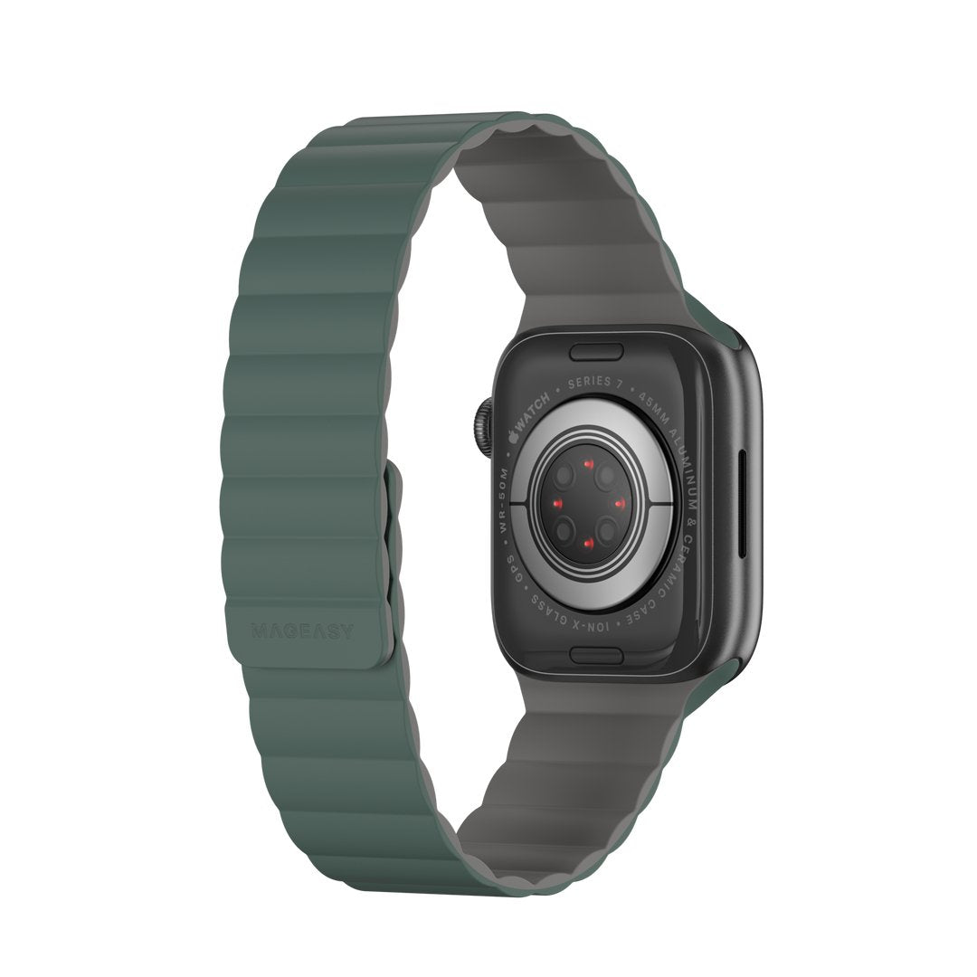 Accesorio Switcheasy Pulsera Silicone Magnetic Apple Watch 38 / 40 / 41 Mm Verde Pino - TOP MOVIL (B2C)