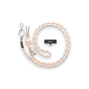 Accesorio switcheasy strap 8.3 mm para cualquier celular ( beige/orange ) color beige - TOP MOVIL (B2C)