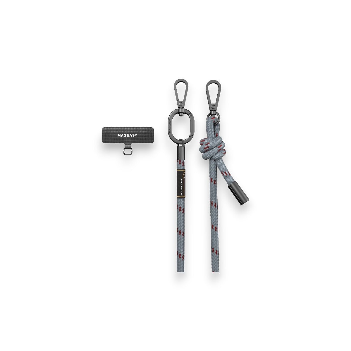 Accesorio switcheasy strap 8.3 mm para cualquier celular ( misty blue/red ) color azul - TOP MOVIL