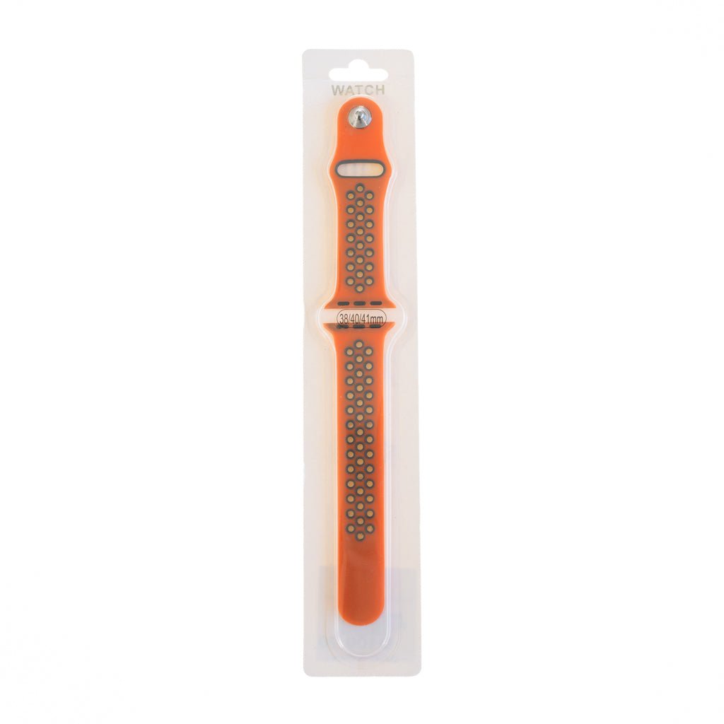 Accesorios El Rey Pulseras Tipo Nike Naranja / Gris 38 Mm / 40 Mm / 41 Mm - TOP MOVIL (B2C)