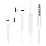 Audifonos apple plug con connector plug 3.5 mm color blanco - TOP MOVIL