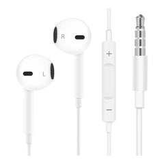 Audifonos apple plug con connector plug 3.5 mm color blanco - TOP MOVIL