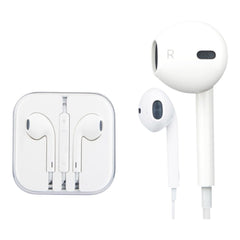 Audifonos apple plug con connector plug 3.5 mm color blanco - TOP MOVIL