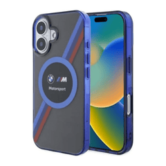 BMW hc motorsport magsafe iml circle black iphone 16 - TOP MOVIL