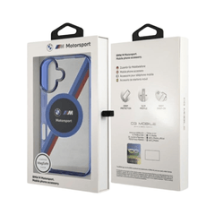 BMW hc motorsport magsafe iml circle black iphone 16 - TOP MOVIL