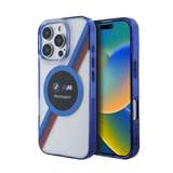 BMW hc motorsport magsafe iml circle transparent iphone 16 pro - TOP MOVIL