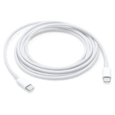 Cable apple adaptador de 2mts ultra rapido de 20w 95w / tipo c a tipo c - TOP MOVIL (B2C)