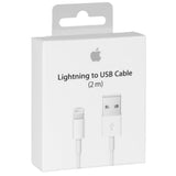 Cable apple lightning original de 2 metros con empaque retail - TOP MOVIL