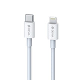 Cable devia lightning smart series pd (pd 20w 3a 1m) color blanco - TOP MOVIL