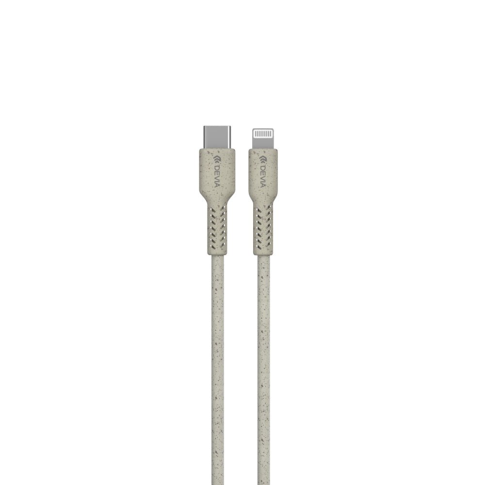 Cable Devia Micro Usb Environment - Friendly Plant Straw Cable Set ( 30 Pcs ) Color Blanco - TOP MOVIL (B2C)