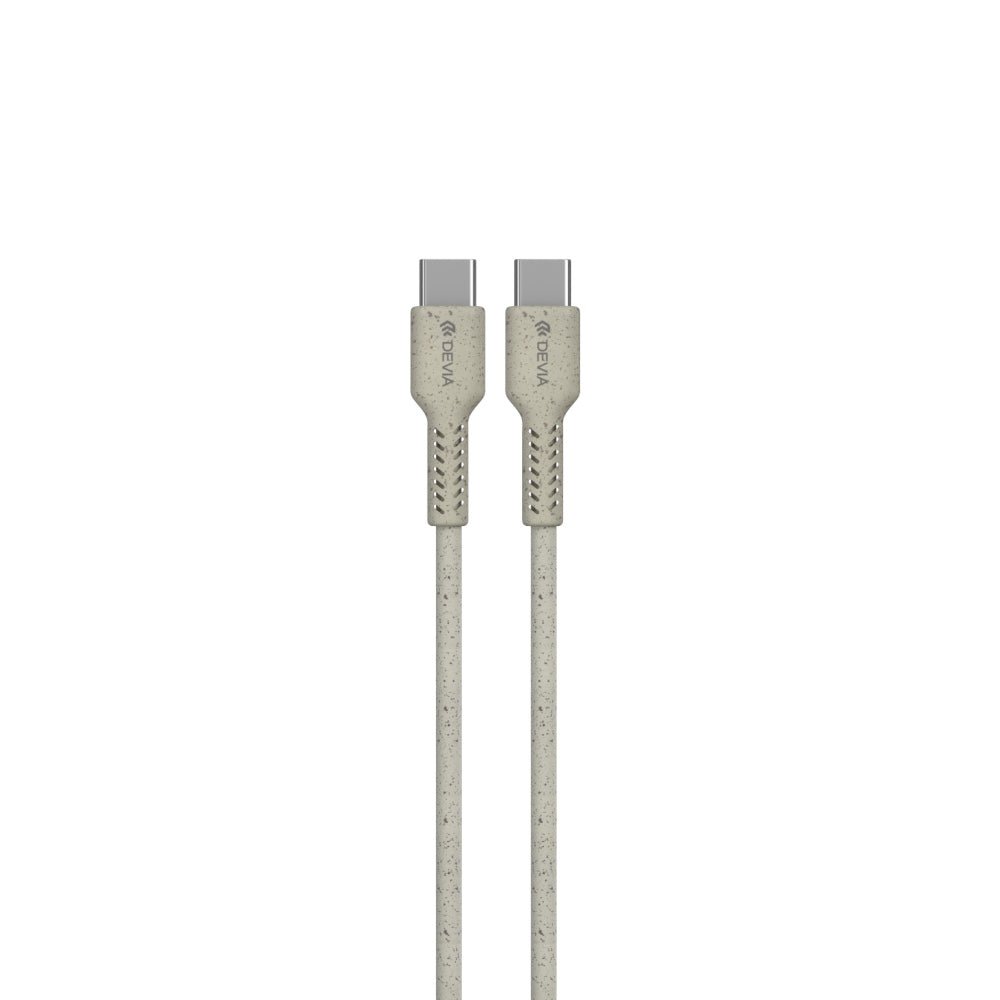 Cable Devia Micro Usb Environment - Friendly Plant Straw Cable Set ( 30 Pcs ) Color Blanco - TOP MOVIL (B2C)