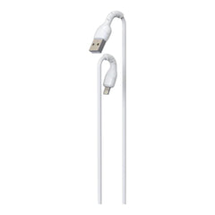 Cable devia usb devia lightning kintone series economico ec406 color blanco - TOP MOVIL
