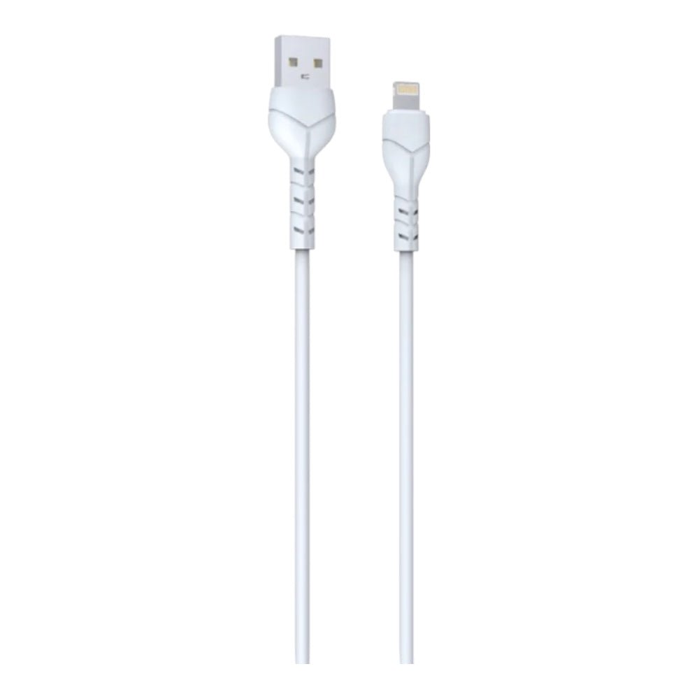 Cable devia usb devia lightning kintone series economico ec406 color blanco - TOP MOVIL